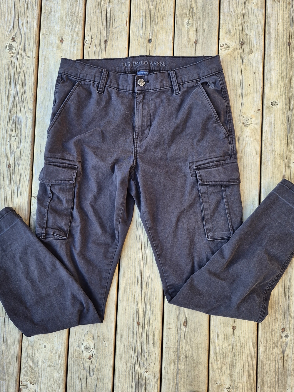 U.S. Polo Assn. Men's Dark Brown Cargo Pants